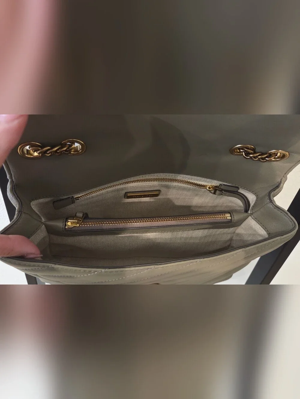 Tory Burch Kira Chevron Convertible Shoulder Bag